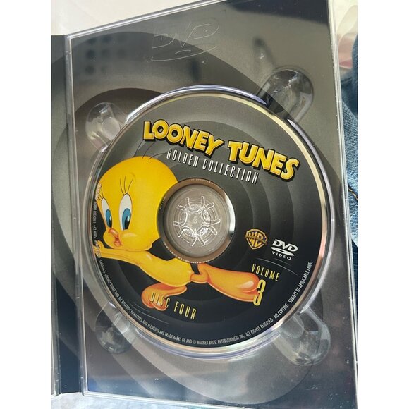 VINTAGE Looney Tunes Golden Coll Vol. Three 4-Disc DVD Set Collectors Edition - Picture 2 of 11